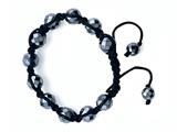 Adjustable Genuine Hematite Gemstone Thread Bracelet