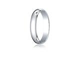 Benchmark® 14k Gold 4.0mm Traditional Dome Oval Ring