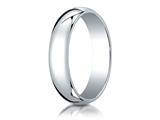 Benchmark® 18k Gold 5.0mm Traditional Dome Oval Ring