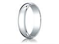 Benchmark® 14k Gold 5.0mm Traditional Dome Oval Ring