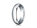 Benchmark® 14k Gold 6.0mm High Dome Heavy Comfort-fit Ring