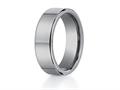 Benchmark® 7mm Comfort Fit Tungsten Carbide Wedding Band / Ring