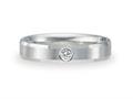 Benchmark® 4mm Comfort Fit Diamond Wedding Band / Ring