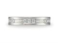 Benchmark® 4mm Comfort Fit 0.36 cttw Diamond Wedding Band / Ring