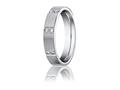 Benchmark® 4mm Comfort Fit Diamond Wedding Band / Ring