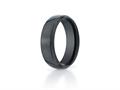 Benchmark® Ceramic 7mm Comfort-fit High Polished Design Ring