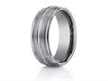 Benchmark® 8mm Comfort Fit Tungsten Carbide Wedding Band / Ring