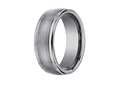 Benchmark® 8mm Comfort Fit Tungsten Carbide Wedding Band / Ring