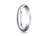 Benchmark® 14k Gold 4.0mm High Dome Heavy Comfort-fit Ring