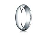 Benchmark® 14k Gold 6.0mm High Dome Heavy Comfort-fit Ring