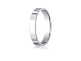 Benchmark® 18k Gold 4.0mm Flat Comfort-fit Ring