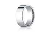 Benchmark® Palladium 8.0mm Flat Comfort-fit Ring