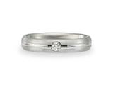 Benchmark® 4mm Comfort Fit Diamond Wedding Band / Ring