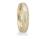 Benchmark® 4mm Comfort Fit Diamond Wedding Band / Ring