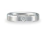 Benchmark® 4mm Comfort Fit Diamond Wedding Band / Ring