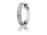 Benchmark® 4mm Comfort Fit Diamond Wedding Band / Ring