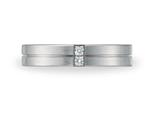 Benchmark® 4mm Comfort Fit Diamond Wedding Band / Ring