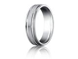 Benchmark® 6mm Comfort Fit Design Wedding Band / Ring
