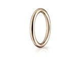 Benchmark® 2.5mm Comfort-fit High Polished Round Carved Design Band