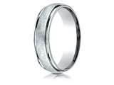 Benchmark® 6mm Comfort Fit Design Wedding Band / Ring