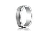 Benchmark® 7mm Comfort-fit Satin-finished With Milgrain Four-sided Carved Design Band