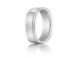 Benchmark® 7mm Comfort-fit High Polished Four-sided Carved Design Band