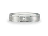 Benchmark® 4mm Comfort Fit Diamond Wedding Band / Ring