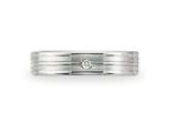 Benchmark® 4mm Comfort Fit Diamond Wedding Band / Ring