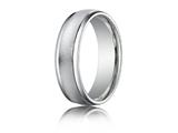Benchmark® 6mm Comfort-fit Wired-finished High Polished Round Edge Carved Design Band