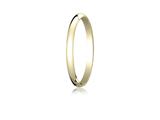 Benchmark® 14k Gold 2.0mm Traditional Dome Oval Ring
