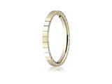 Benchmark® 2mm High Polished Carved Design Band