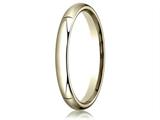 Benchmark® 14k Gold 3.0mm High Dome Heavy Comfort-fit Ring