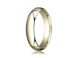 Benchmark® 14k Gold 5.0mm High Dome Heavy Comfort-fit Ring