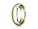 Benchmark® 14k Gold 7.0mm High Dome Heavy Comfort-fit Ring