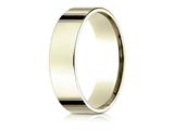 Benchmark® 14k Gold 6.0mm Flat Comfort-fit Ring