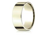 Benchmark® 14k Gold 8.0mm Flat Comfort-fit Ring