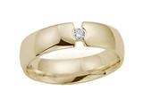 Benchmark® 6mm Comfort Fit Diamond Wedding Band / Ring