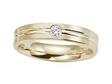 Benchmark® 4mm Comfort Fit Diamond Wedding Band / Ring