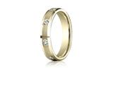 Benchmark® 4mm 0.32 cttw Diamonds Wedding Band / Ring