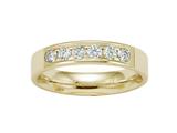 Benchmark® 4mm Comfort Fit Diamond Wedding Band / Ring