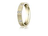Benchmark® 4mm Comfort Fit Diamond Wedding Band / Ring