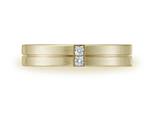 Benchmark® 4mm Comfort Fit Diamond Wedding Band / Ring