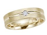 Benchmark® 6mm Comfort Fit Diamond Wedding Band / Ring