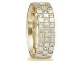Benchmark® 6mm Comfort Fit 0.50 cttw Diamond Wedding Band / Ring