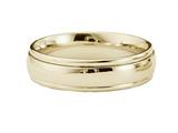 Benchmark® 6mm Comfort Fit Design Wedding Band / Ring
