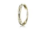 Benchmark® 3mm Comfort Fit Diamond Wedding Band / Ring