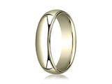 Benchmark® 6mm Comfort Fit Solid Wedding Band / Ring