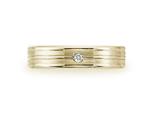 Benchmark® 4mm Comfort Fit Diamond Wedding Band / Ring