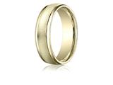 Benchmark® 6mm Comfort-fit Wired-finished High Polished Round Edge Carved Design Band