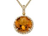 Genuine Citrine Pendant by Effy Collection®